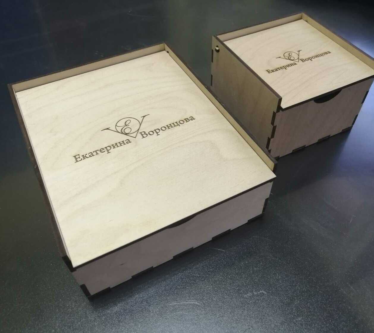 Изготовление коробок из фанеры, коробки из фанеры на заказ 
